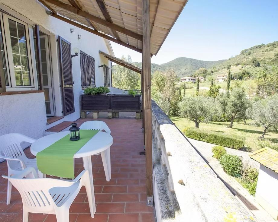 Villa Conti Residence Lacona Bagian luar foto