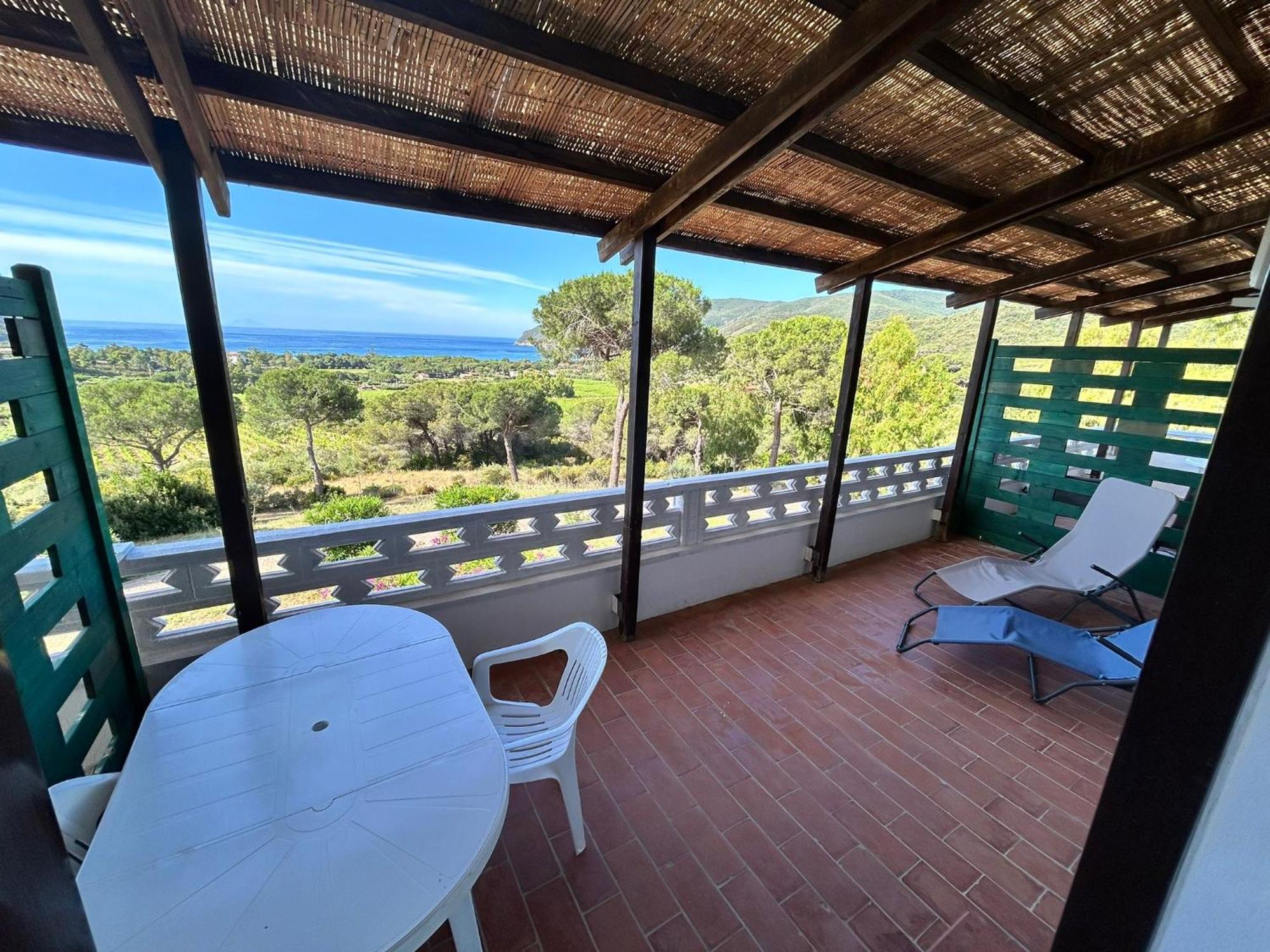 Villa Conti Residence Lacona Bagian luar foto