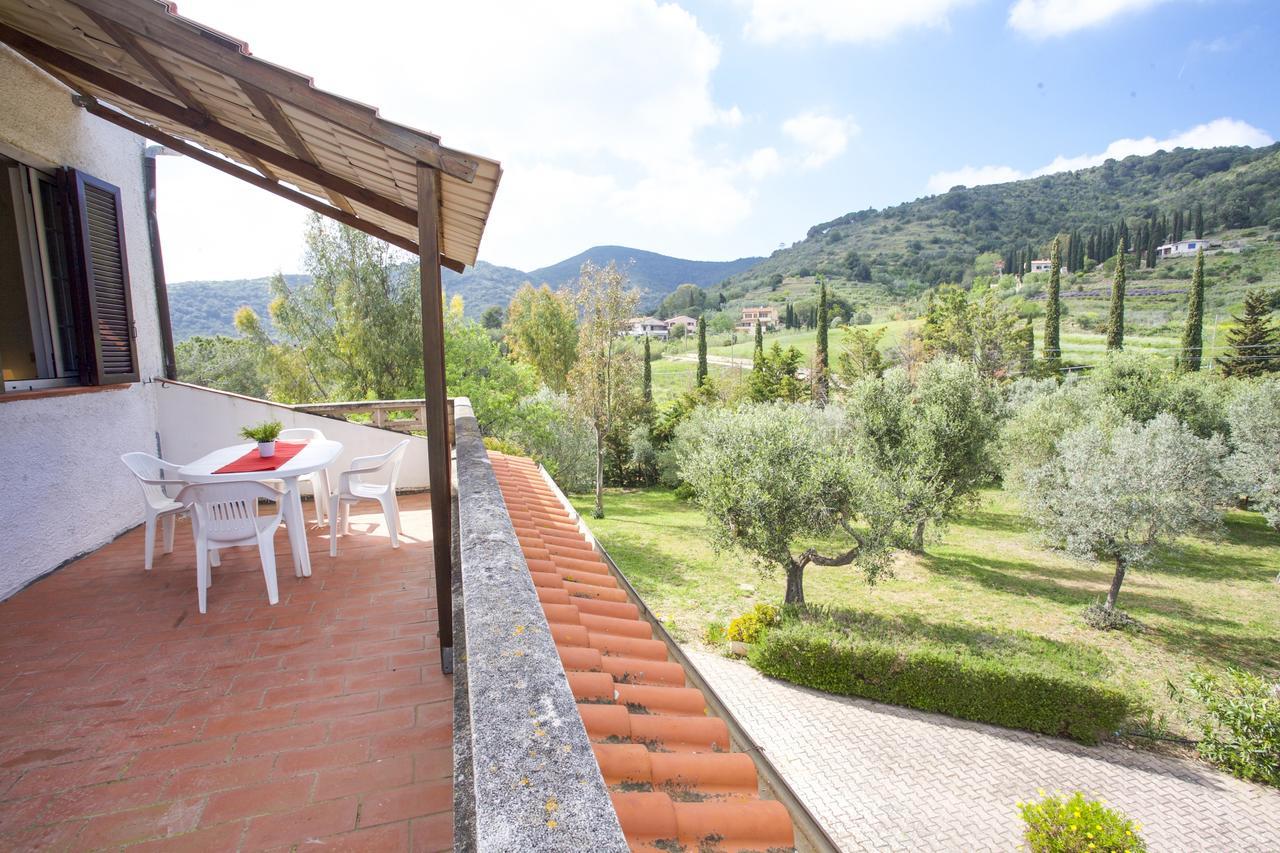 Villa Conti Residence Lacona Bagian luar foto